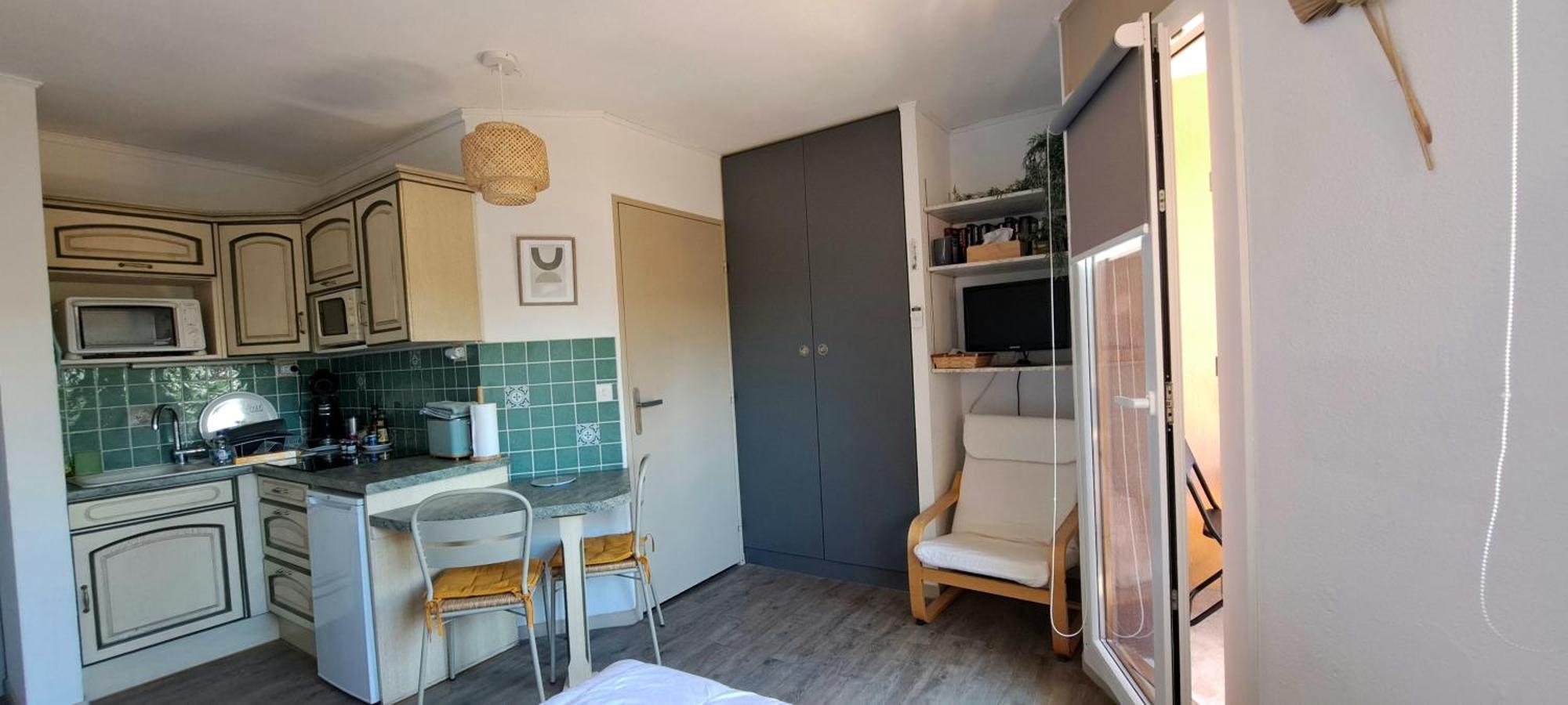 Studio Meuble Cures Thermales Avec Vue Греу-ле-Бэн Экстерьер фото